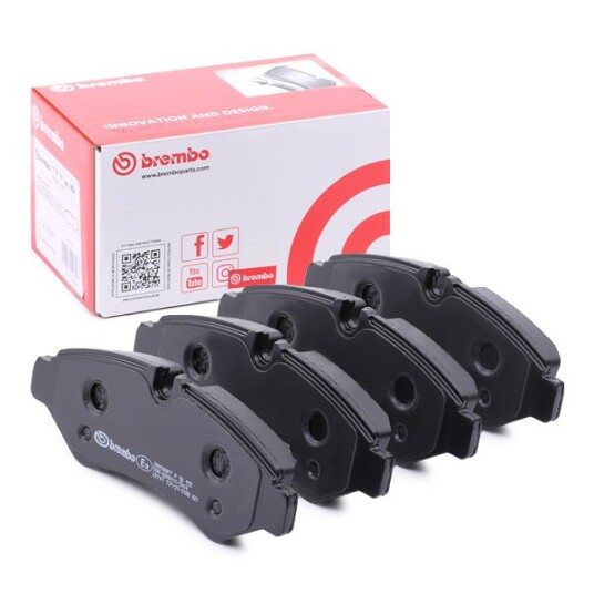 Bremseklosser BREMBO P 50 155 Bremseklosser BREMBO P 50 155