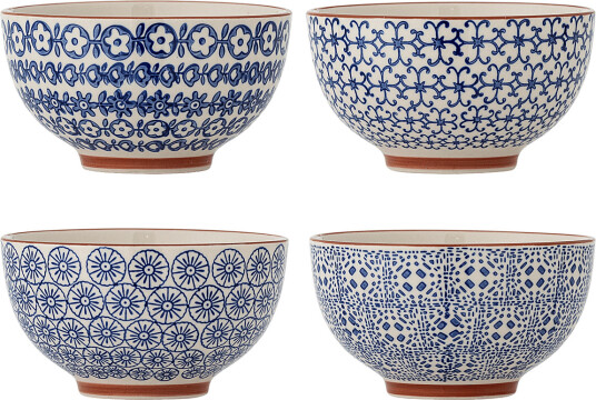 Bloomingville Karine Bowl   Blue   500 ML