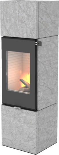 Rais Nexo SST 160 Svart Vedovn Med Glassdør Kleberstein Rais Nexo SST 160 Svart Vedovn Med Glassdør Kleberstein