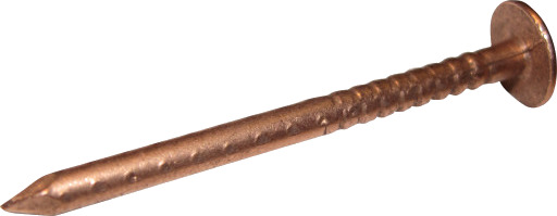 40 mm kobberspiker for 4–7 mm tykke skiferplater