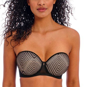 Freya BH Tailored Underwire Moulded Strapless Bra Svart B 80 Dame
