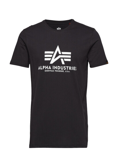 Alpha Industries Basic T-Shirt Bl - Black - S