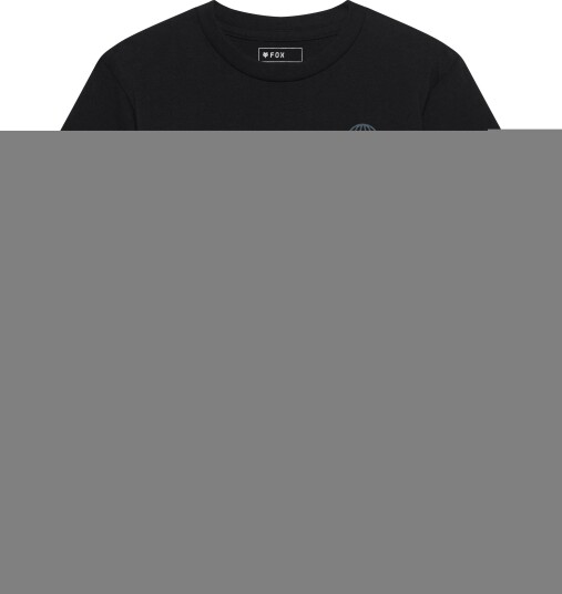Fox Youth Image Print Tee Ultra Black Youth L