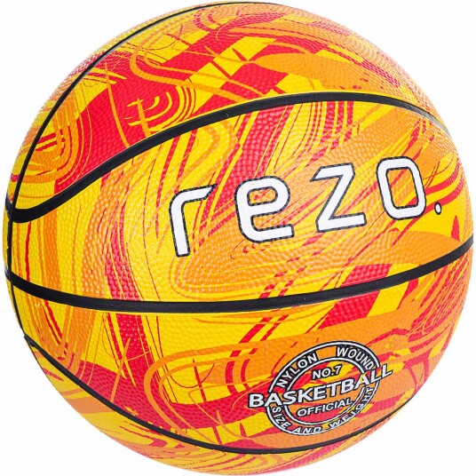 REZO Rubber Basketball Vibrant Orange Vibrant Orange 7 REZO Rubber Basketball Vibrant Orange Vibrant Orange 7