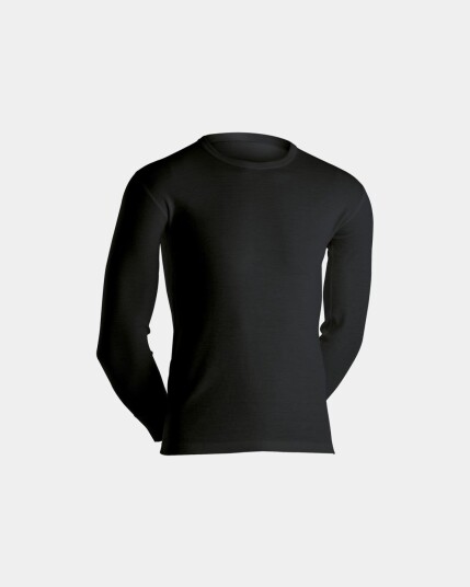 Dovre Langermet t skjorte 100% merino ull sort