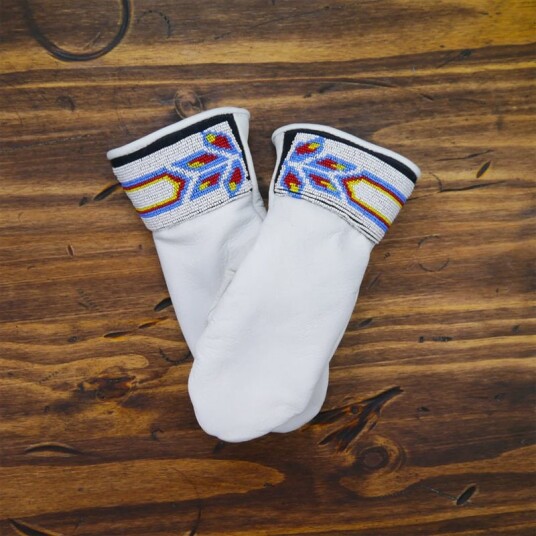 Astis Featherweight Short Cuff Mitten - White Tailed Kite - - - - M