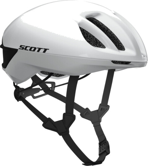 SCOTT Cadence Pluss Sykkelhjelm, Hvit/Sort