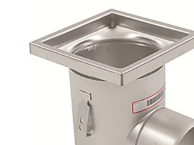 Industriafløb Gulv: Beton/Fliser Ramme: 200X200mm Udløb: Ø110 Mm Industriafløb Gulv: Beton/Fliser Ramme: 200X200mm Udløb: Ø110 Mm