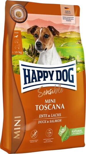 Happy Dog Sensible Mini Toscana 2 X 4 kg