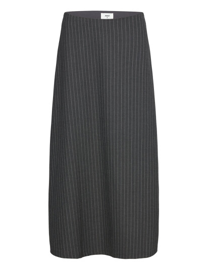 Object Objlisa Mw Long Volume Skirt Aop Div - Grey - 34
