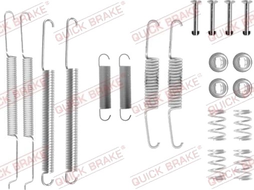 Tilbehørsett, bremsesko QUICK BRAKE 105-0681