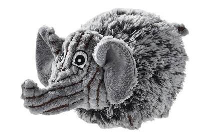 Hundeleketøy Pori Elefant Polyester Grå 18Cm