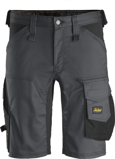 Snickers Workwear 6143 AllroundWork Arbeidsshorts grå/svart Grå/Svart, Klær