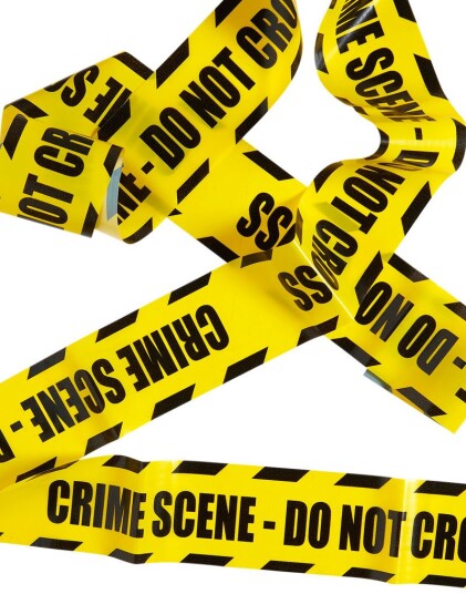 Crime Scene Do Not CrosSperrebånd 7,2 meter