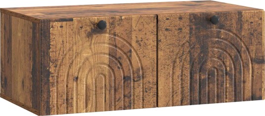 Vegghengt TV skap Gammelt tre 78,5 x 41 x 30 cm Konstruert tre Vegghengt TV skap Gammelt tre 78,5 x 41 x 30 cm Konstruert tre