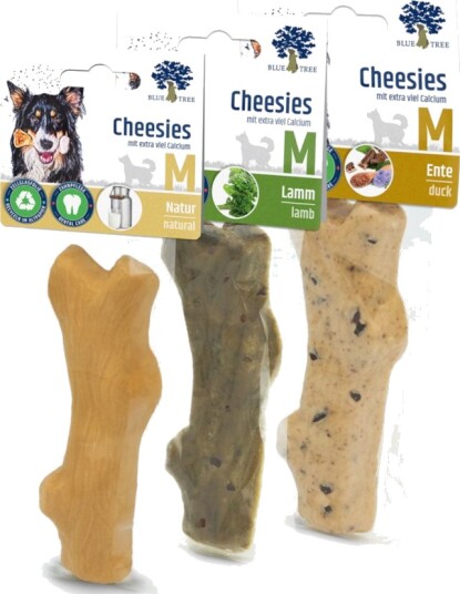 Blue Tree Cheesies Mikspakke Størrelse M 3 Varianter X 50 G Blue Tree Cheesies Mikspakke Størrelse M 3 Varianter X 50 G