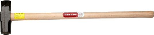 Fiskars Steinslegge 4kg med Trestokk for Rivningsarbeid