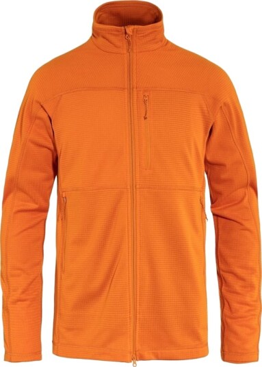 Fjellreven Abisko Lite Fleece Jacket M Sunset Orange M Fjellreven Abisko Lite Fleece Jacket M Sunset Orange M