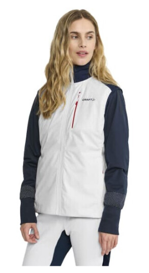 Craft Nor Adv Nordic Training Vest W White/blaze M Craft Nor Adv Nordic Training Vest W White/blaze M