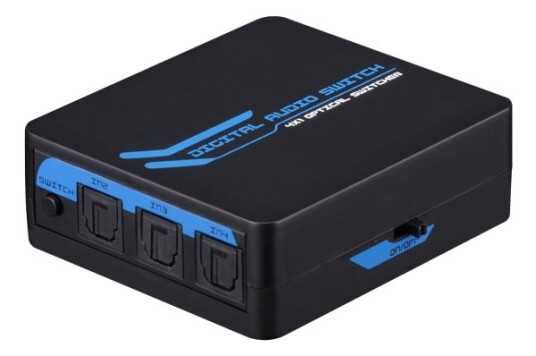 Spdif/Toslink Digital Optic Au 4X1 Switch Ir Remote Control Spdif/Toslink Digital Optic Au 4X1 Switch Ir Remote Control