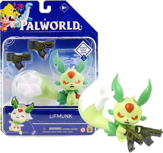 PALWORLD  Articulated 4" Action Figure  Lifmunk