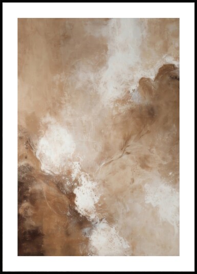 Organic Desert Flow Plakat / 70x100 Organic Desert Flow Plakat / 70x100