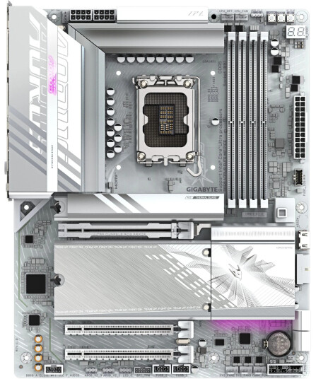Gigabyte B860 AORUS ELITE WiFi7 Hovedkort ATX DDR5 med 2.5GbE og 3x M.2 Gigabyte B860 AORUS ELITE WiFi7 Hovedkort ATX DDR5 med 2.5GbE og 3x M.2