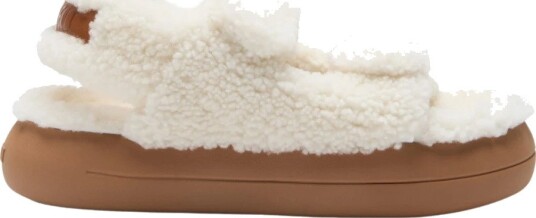 Moon Boot Mb Shearling Sandal White 39 Moon Boot Mb Shearling Sandal White 39