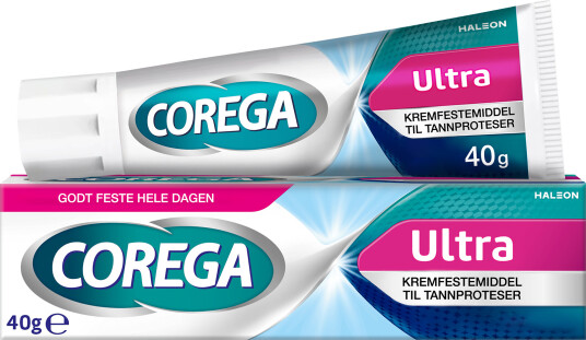 Corega Ultra krem festemiddel 40 g Corega Ultra krem festemiddel 40 g