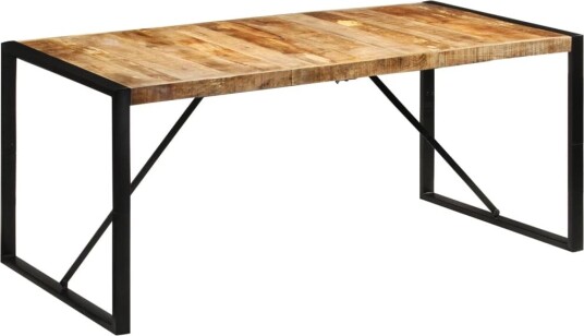 Spisebord 175x90x76 cm grov heltre mango 8720845749552