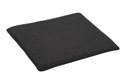 Brafab Frisk sittepute Teddy Black 43 x 41 cm Svart