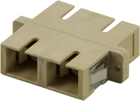 Deltaco SC/SC Duplex Multimode Fiber Coupler med Keramisk Kobling