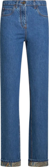 Etro Dame Jeans Blå W29,