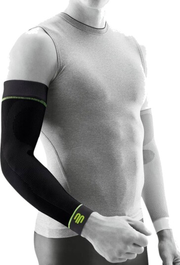 Bauerfeind Sports Kompresjonsarmbånd Svart XL/LONG