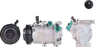 AC-kompressor VAN WEZEL 8301K708