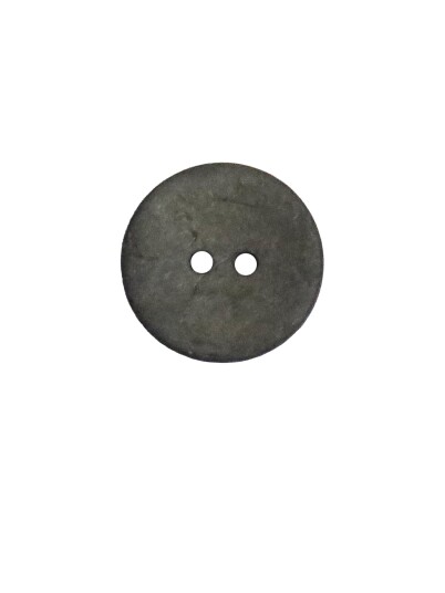 Villy Jensen Knapp 2 hull kokos grå 20mm