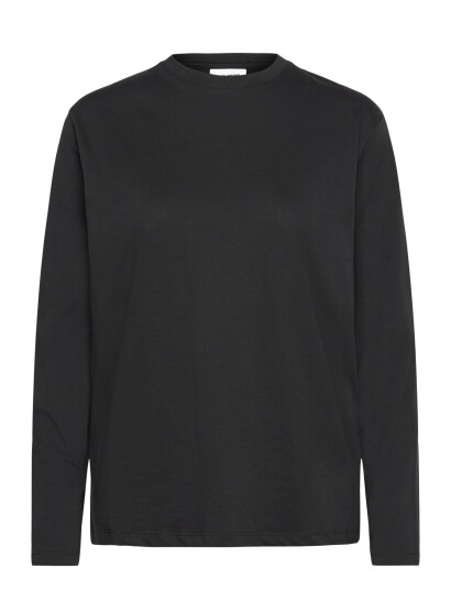 Enkel Studio Basic O Neck Tee L/S Black XS