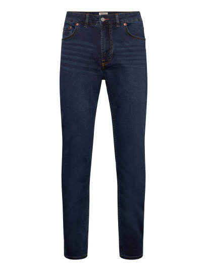 Morris James Satin Jeans - Blue - 28 x 32