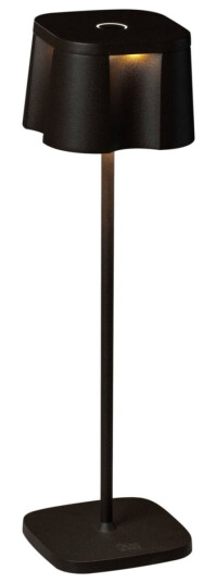 Konstsmide LED-bordlampe Nice; 10x36 cm ØxH; Svart