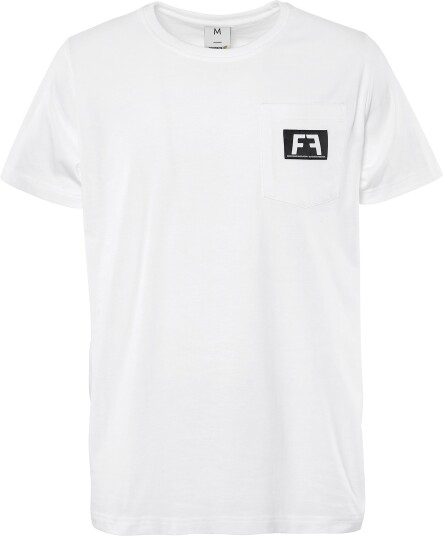 Fristads Sodium T skjorte Unisex Hvit XL