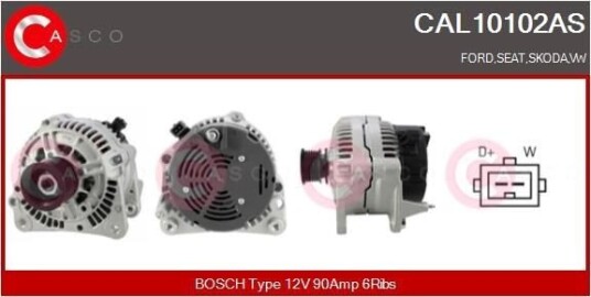 Dynamo CASCO CAL10102AS Dynamo CASCO CAL10102AS