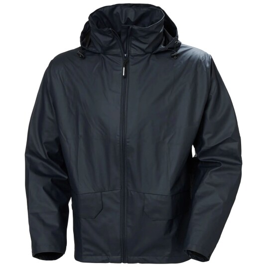HH Workwear Workwear Helly Hansen Voss Vanntett Regnjakke Marineblå M