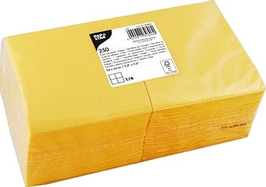Papstar 82896 Gult Tørkepapir Monokromatisk 46 G/M² 240 Mm 240 Mm