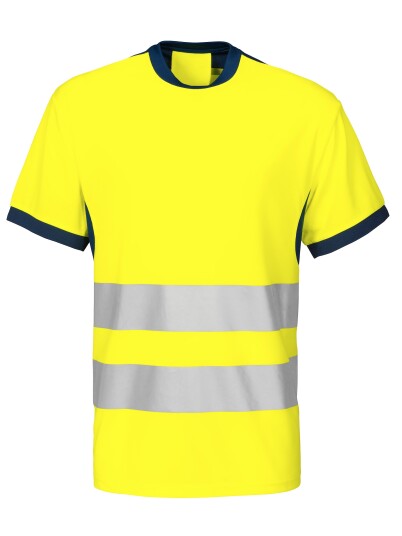 Projob 6009 T Shirt En Iso 20471 Kl 2 Yellow/navy S Projob 6009 T Shirt En Iso 20471 Kl 2 Yellow/navy S