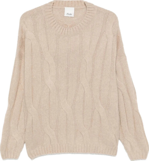 Allude Dame Strikkevarer Brun S,