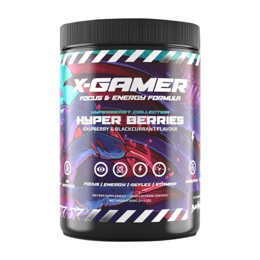 X Gamer X Tubz Hyper Berries Energy Drink 600g