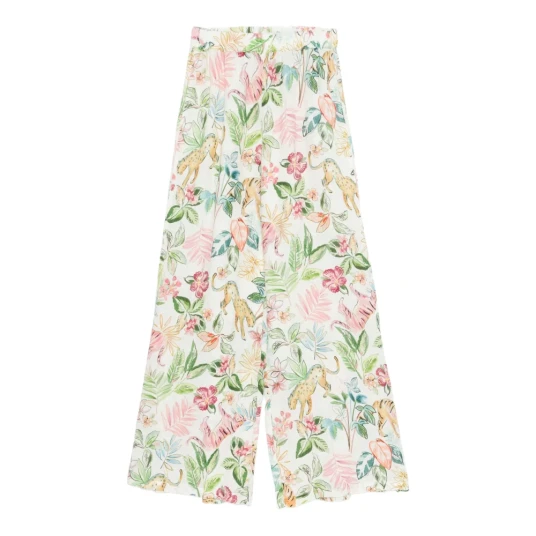 120% Lino Dame Bukser Flerfarget XS,
