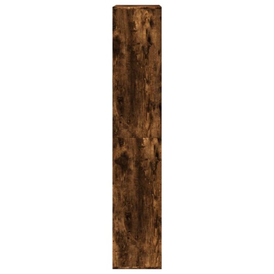 Bokhylle røkt eik 100x33x175 cm konstruert tre