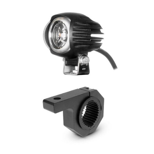 Motorsykkellys light Purelux SMAL15   6 cm / 15 W Lykt + Feste 42 51 mm