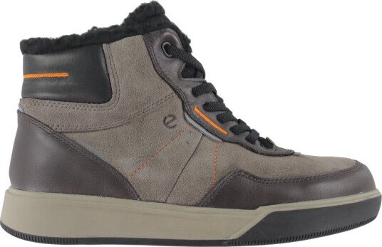 Ecco Vintersko - Street Court Sporty - Mocha/Maroon/Svart - Ecco - 40 - Vinterstøvler - Brun